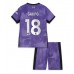 Liverpool Cody Gakpo #18 Replika Babykläder Tredje matchkläder barn 2023-24 Korta ärmar (+ Korta byxor)